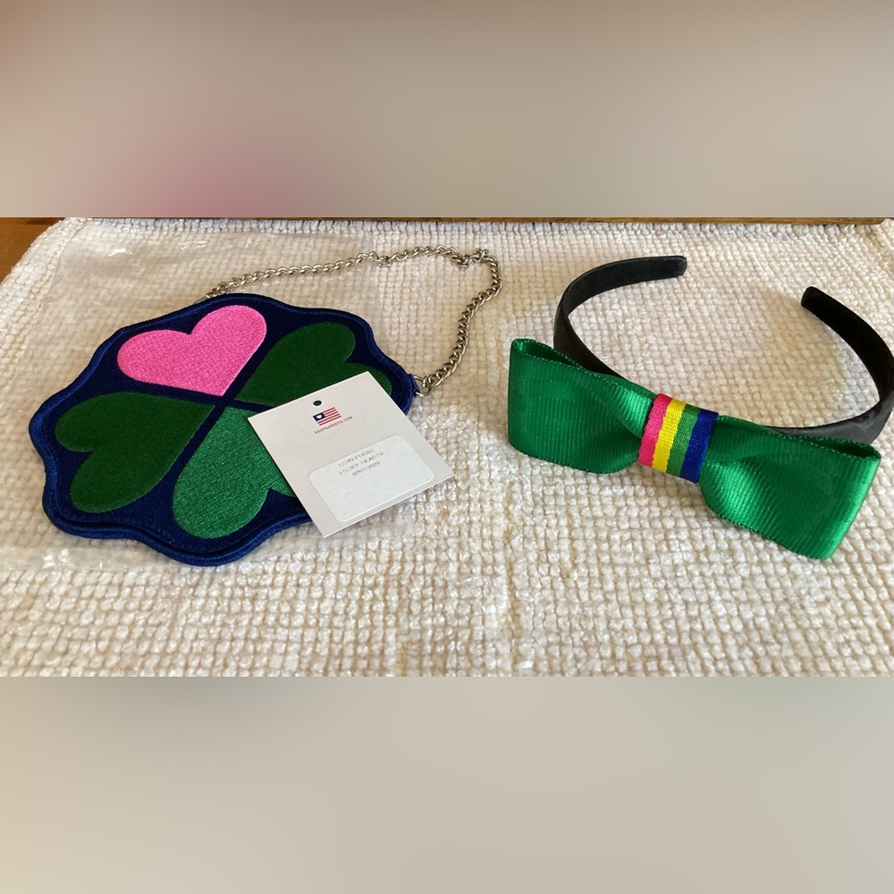 Harveys Lucky Hearts Coin Purse & 
Bow Headband